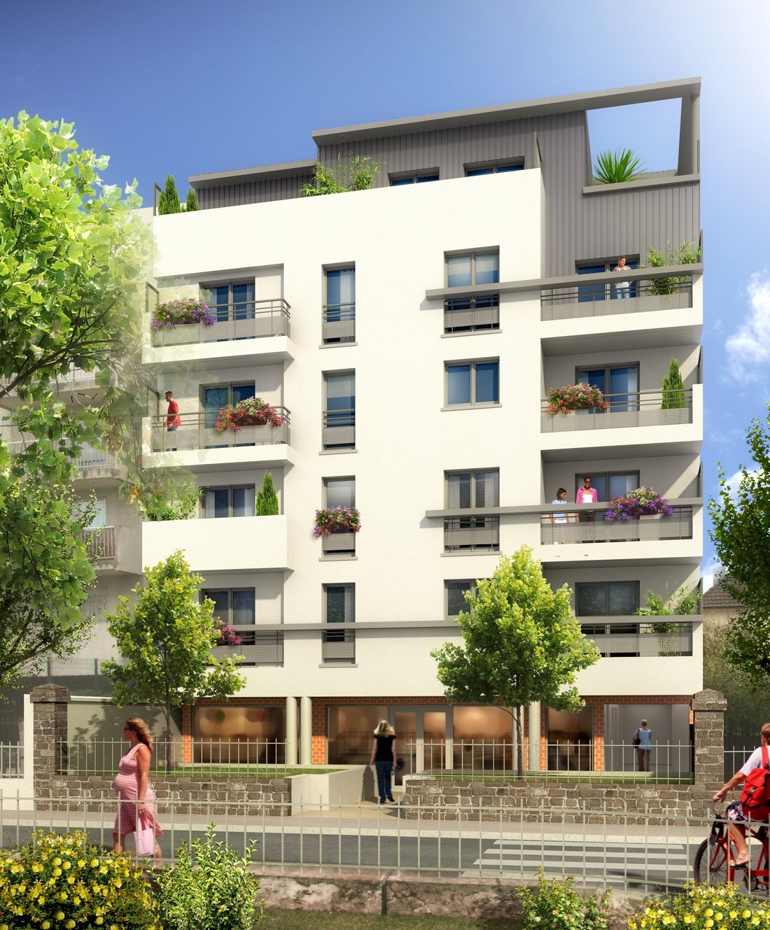 Résidence Andrea — Programme immobilier livré à Villemomble par Mendes Promotion